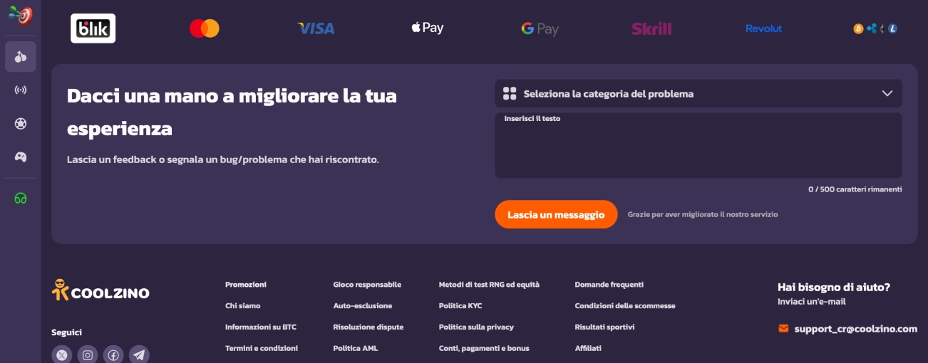 Coolzino – Il tuo tocco cambia il tavolo
